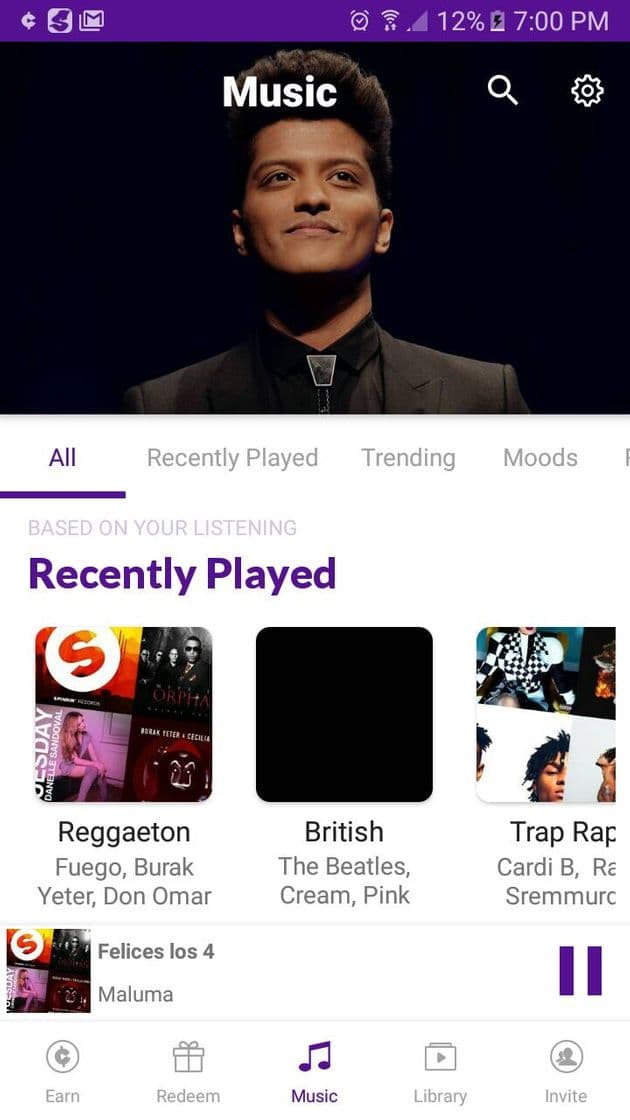 App Siii quieres escuchar musica si pausa y de todos tipos