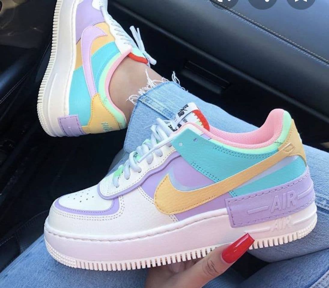 Moda Nike Air Force 1 Shadow Pastel 