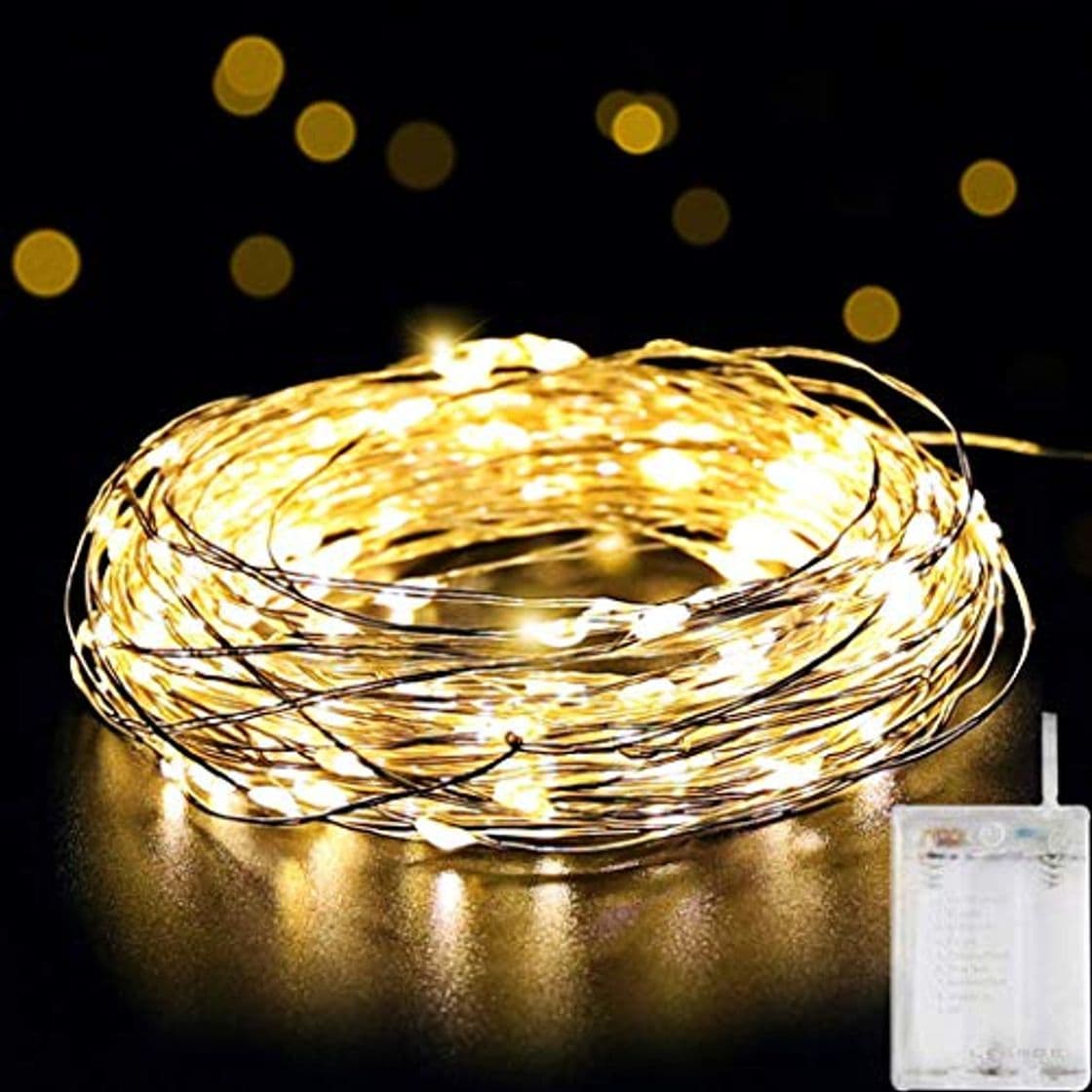 Producto Salcar Guirnalda de luces funciona con pilas