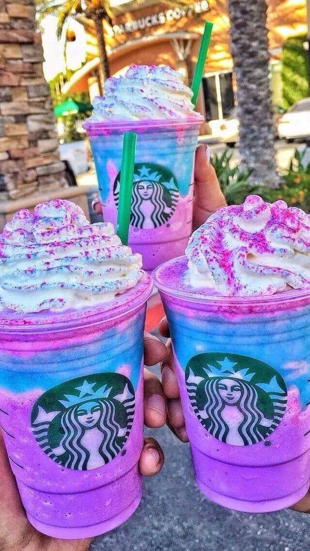 Fashion Flavor changing unicorn frappuccino 