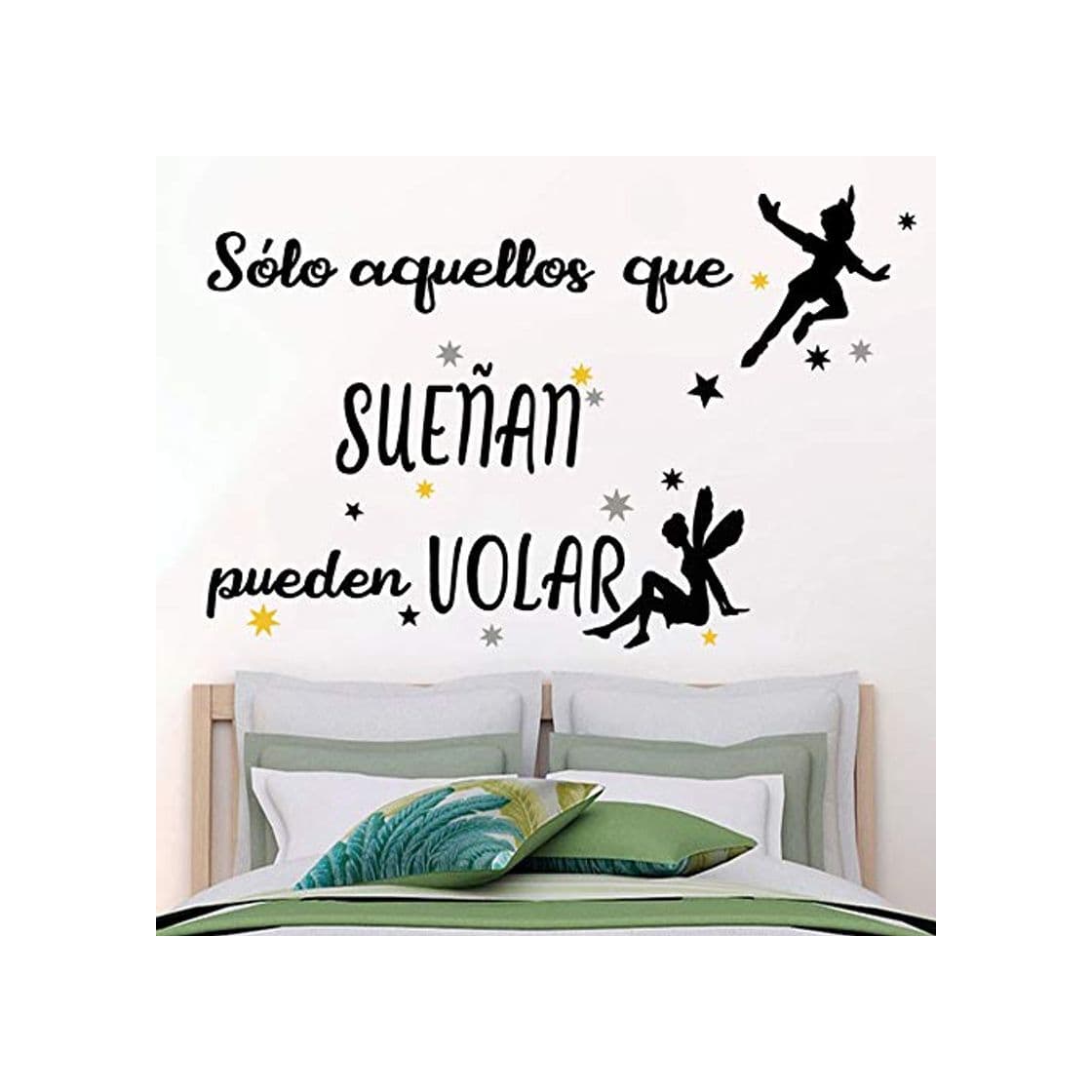 Producto Docliick® Frase motivadora vinilo habitación"SÓLO AQUELLOS QUE SUEÑAN." Vinilos decorativos.Docliick DC-18028