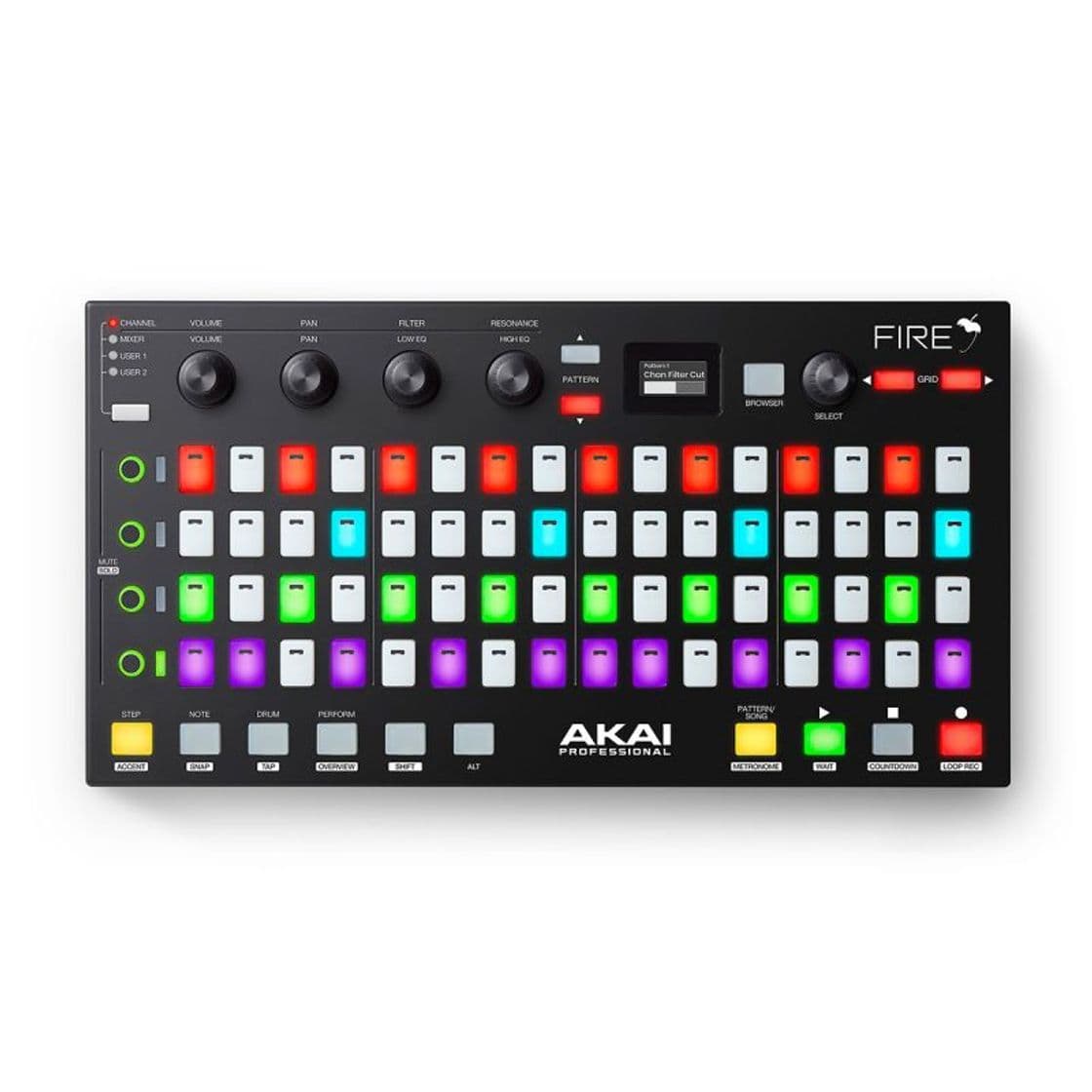 Product AKAI Professional FIRE – Controlador MIDI para FL Studio con conectividad USB