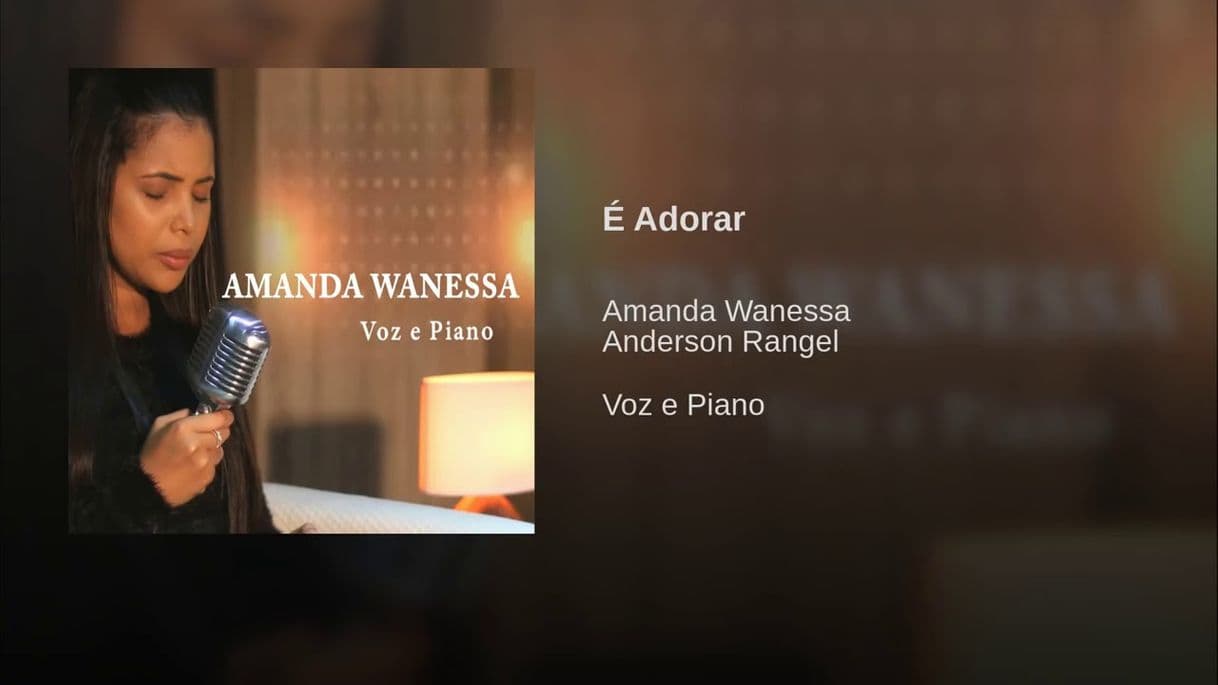 Canción Amanda Wanessa - É Adorar (Ao Vivo) - YouTube