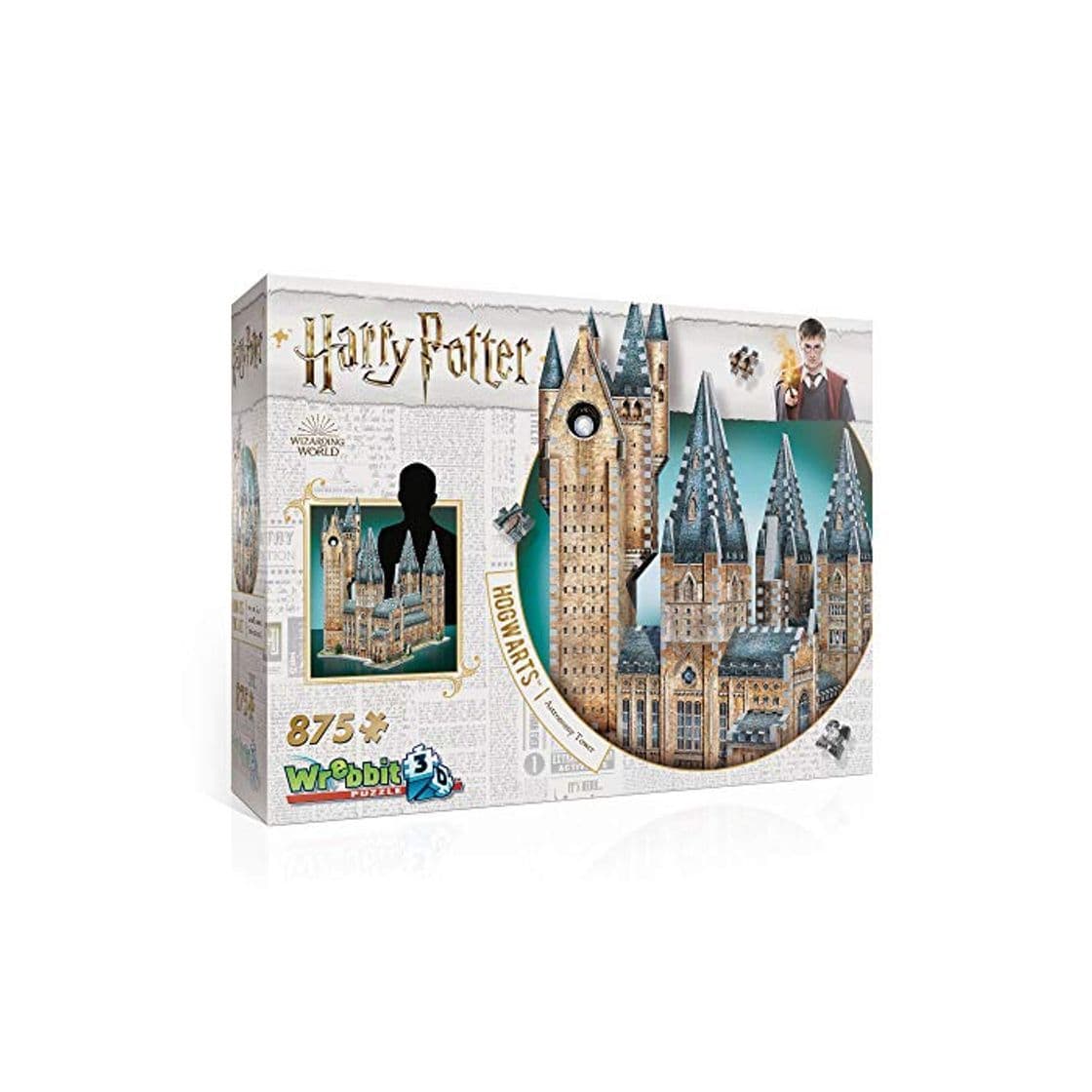 Product Harry Potter Astronomy Tower 3D Jigsaw Puzzle Made by Wrebbit Puzz-3D