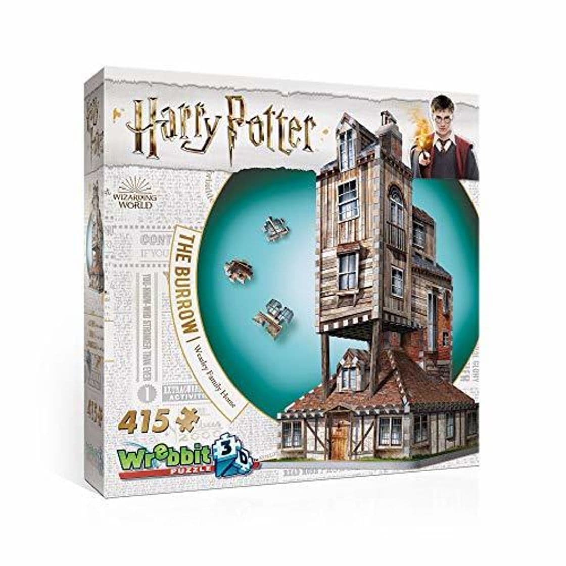 Product Puzle 3D Wrebbit Harry Potter La casa madriguera de la familia Weasley