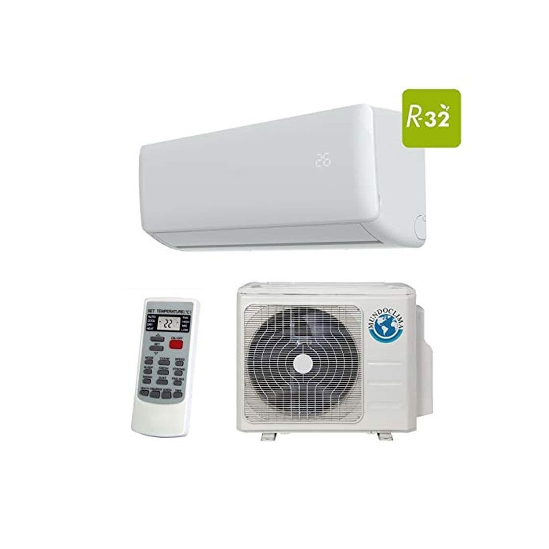 Producto MUNDOCLIMA MUPR-12-H9A EFIMARKET - Aire Acondicionado 3500W