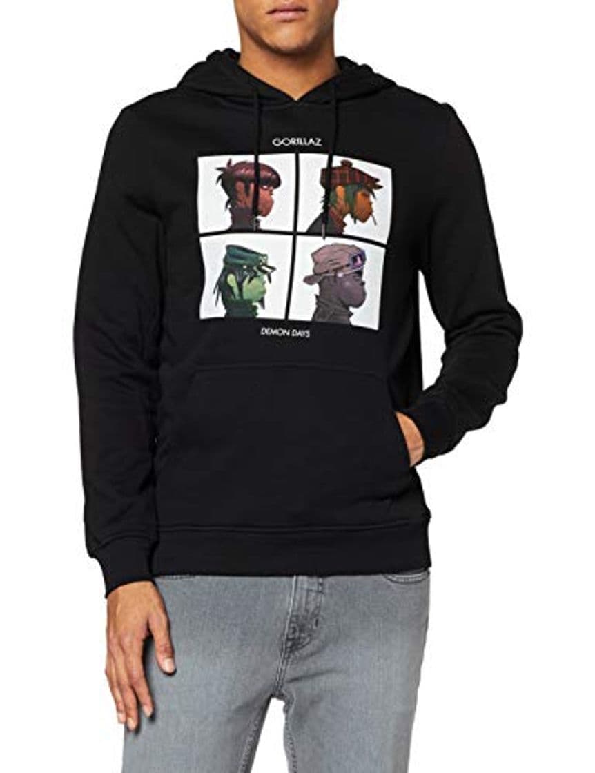 Producto MERCHCODE Gorillaz Demon Days Hoody Capucha, Negro