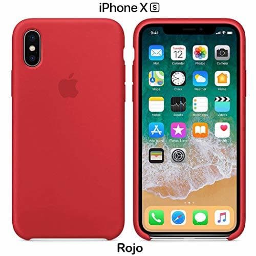 Producto Funda Silicona para iPhone X y XS Silicone Case Calidad, Textura Suave,