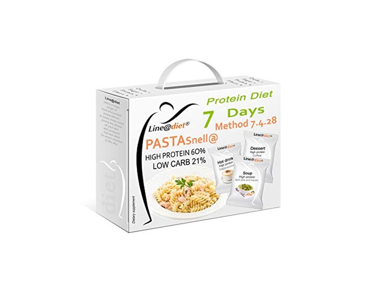 Product Dieta proteínica con pasta Line@diet | Opción A | 21 preparaciones