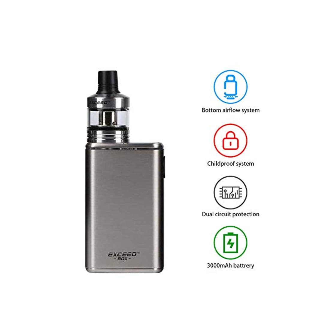 Product Joyetech Exceed Box con llenado superior de la tapa del tanque D22C,