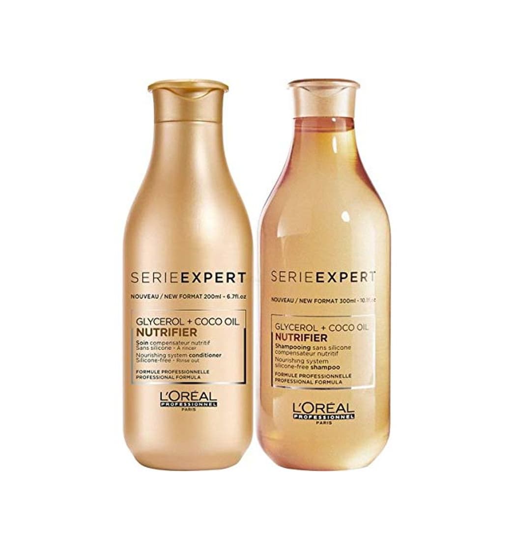 Producto L 'Oreal Professionnel serie Expert nutrifier Champú 300 ml y Acondicionador 200 ml Duo