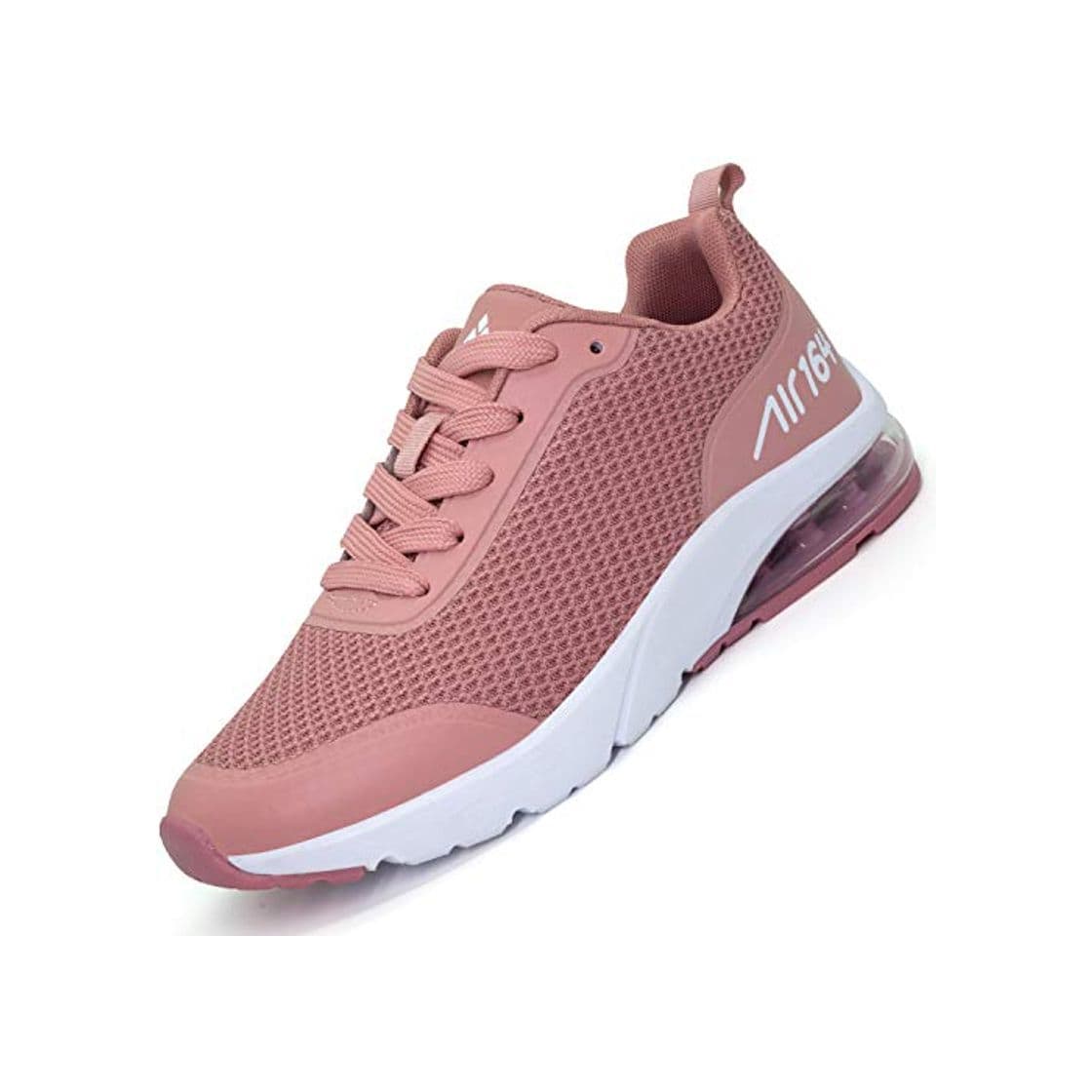 Fashion Mujer Aire Zapatillas de Correr Transpirables Ligero Deporte Zapatos Deportivos de Trekking Rosado 38 EU