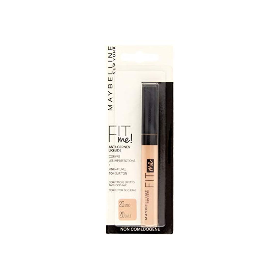 Beauty Gemey Maybelline Fit Me Concealer Corrector 20 Sand