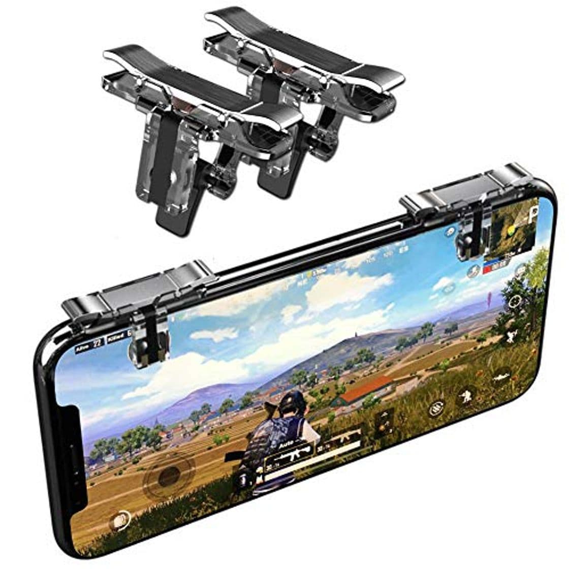 Product Newseego PUBG Phone Triggers,Controladores de Juegos Móviles,Disparos de Puntería para Tiradores Sensibles