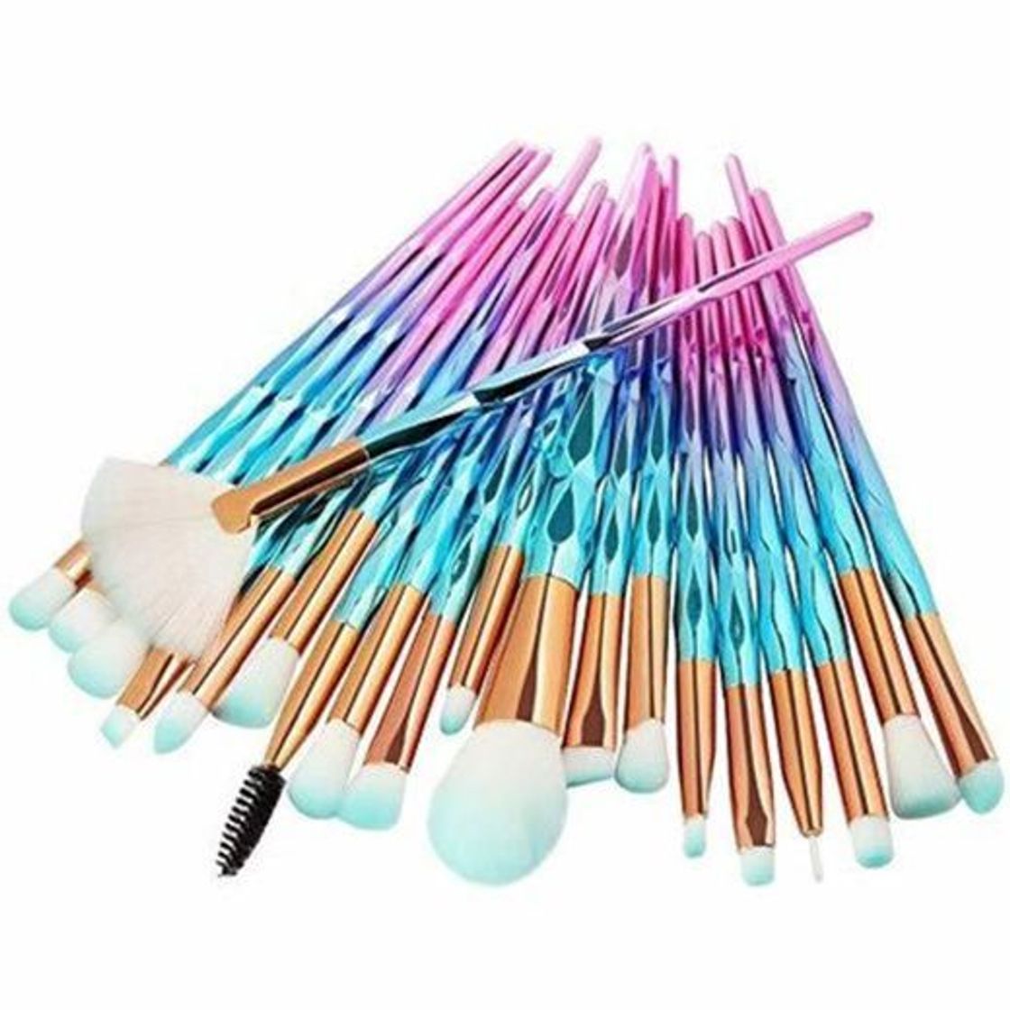 Producto ZRDY MAANGE 20 Unids Mujeres Maquillaje Pinceles Set Polvo Fundación Pincel Sombra