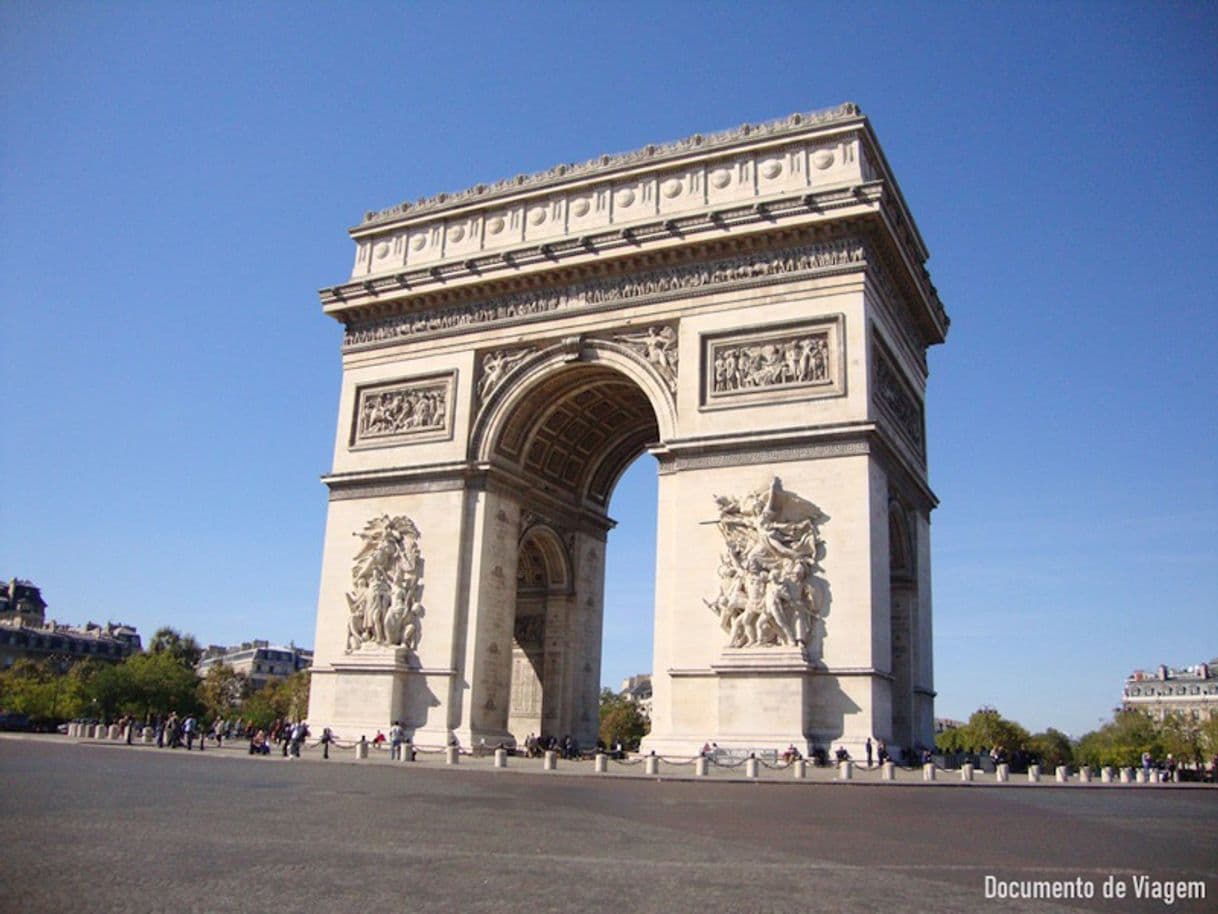 Lugar Arco de Triunfo de París