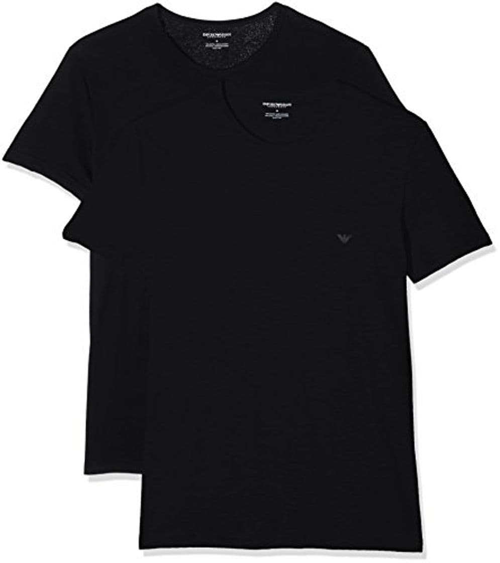 Producto Emporio Armani 111647 Camiseta Interior, Negro