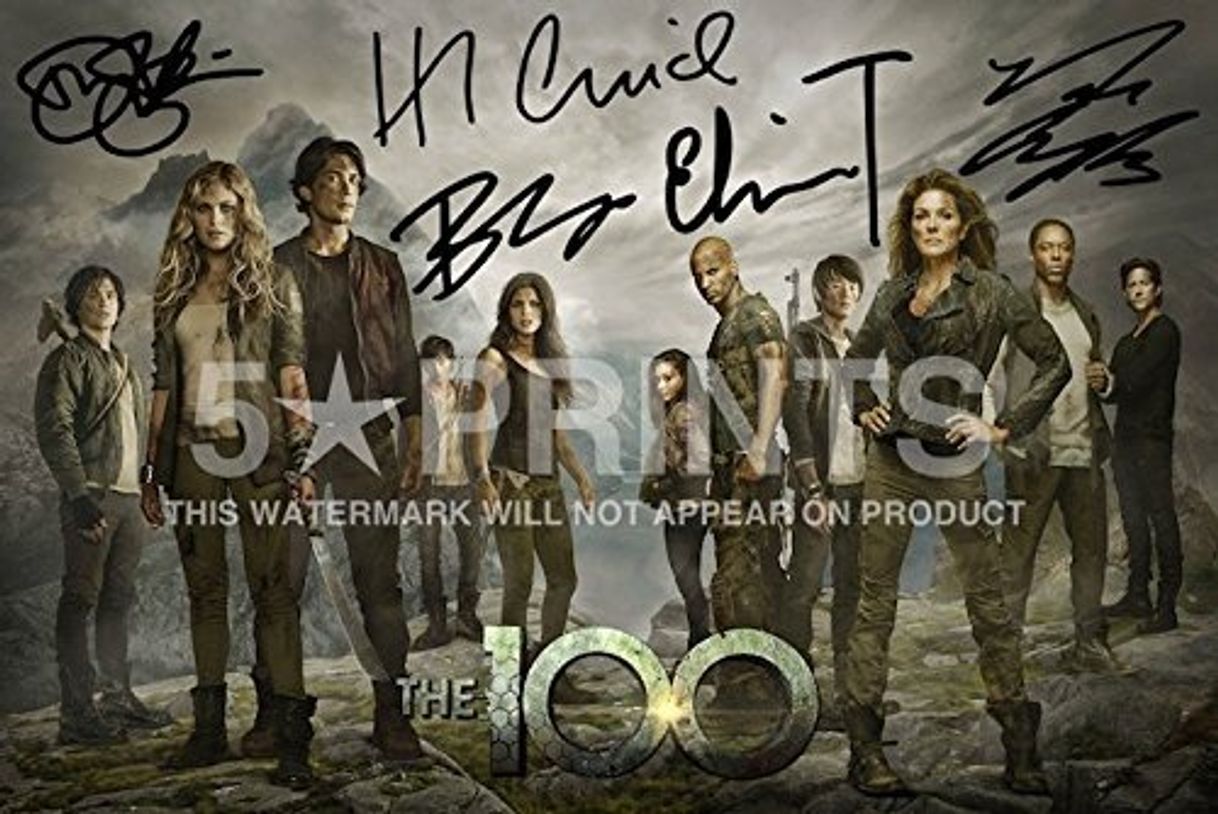 Product The 100 Poster fotos 12 x 8 Inches firmada por 5 Eliza