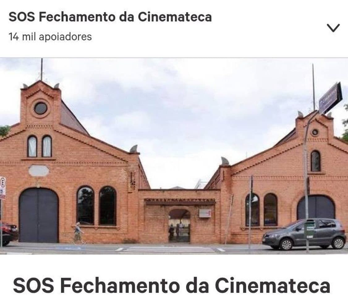 Fashion Petição: SOS Fechamento da Cinemateca