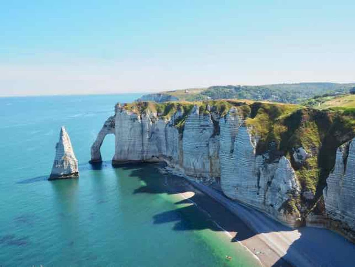 Place Etretat Cliffs And Beach