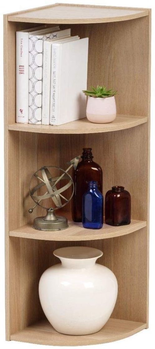 Fashion Iris Ohyama Corner Bookcase CX-3C Estante de Esquina 3 repis