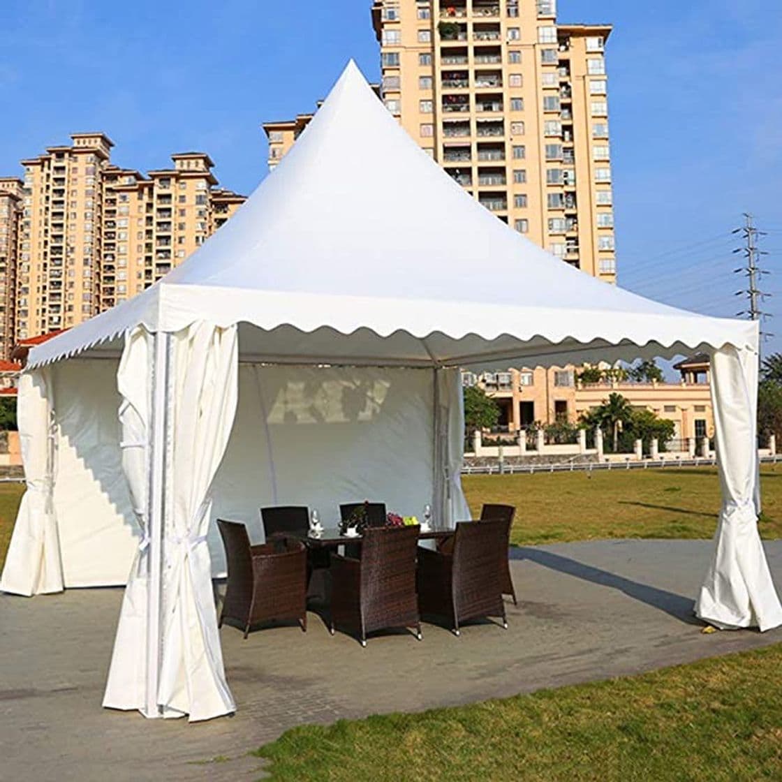 Moda DZWJ 3 x 3m Carpa de jardín Gazebo Carpa para Fiestas Canopy