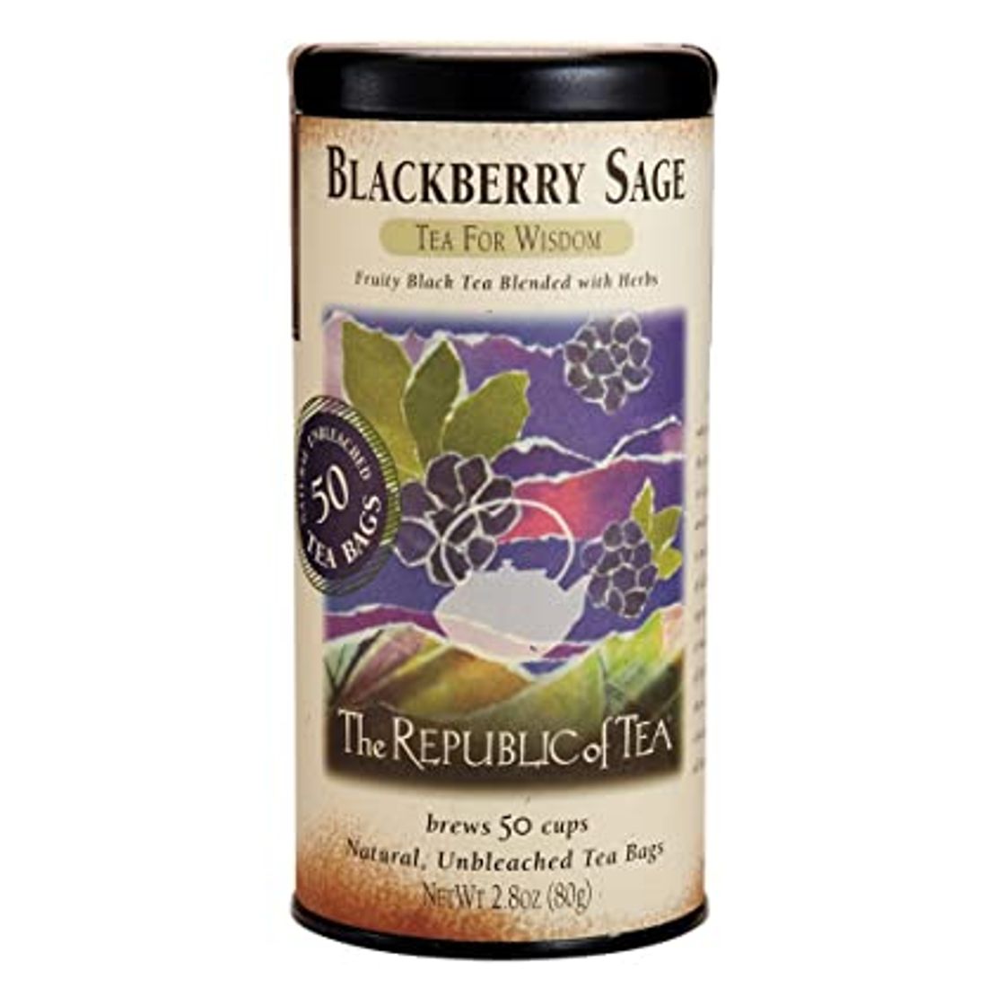 Fashion The Republic Of Tea Blackberry Sage Black Tea