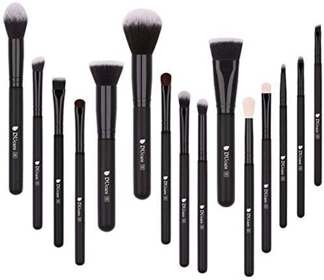 Fashion DUcare Professional Makeup Brushes Set de maquillaje 15Pcs M