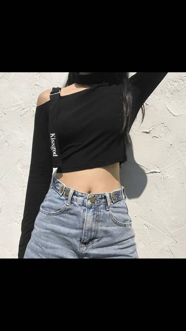 Moda Long Sleeve Crop Top 