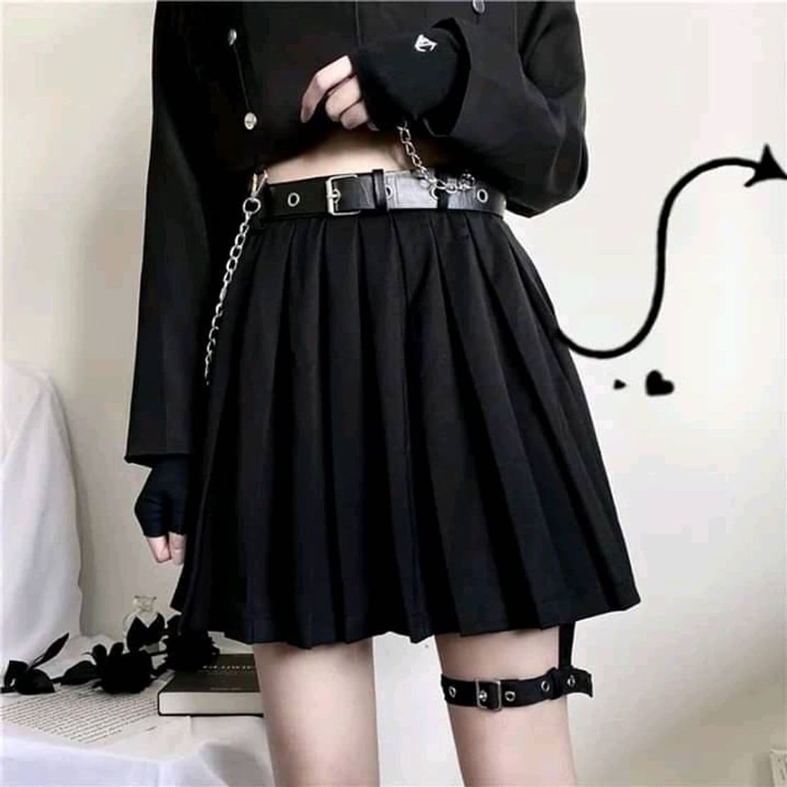 Fashion Pleated Mini Skirt