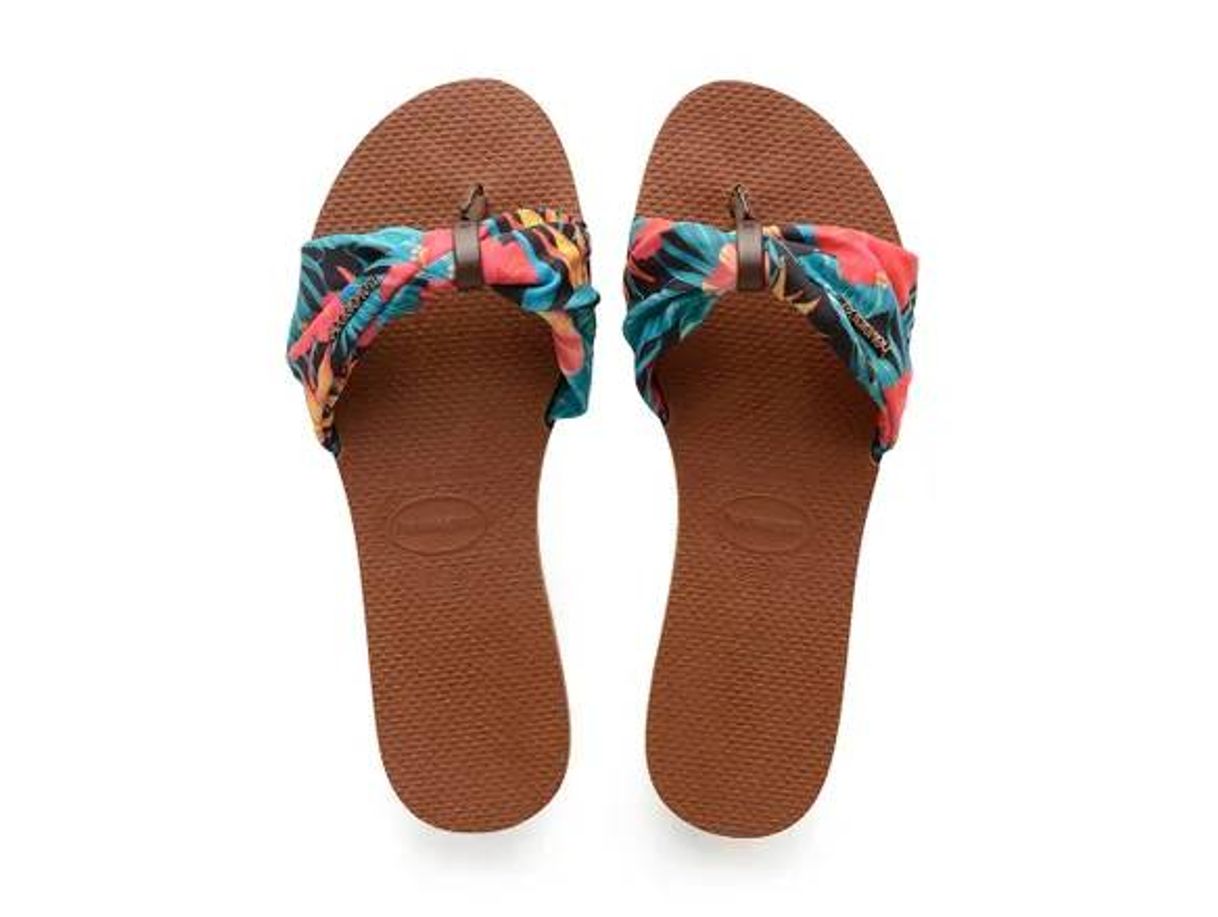 Fashion Sandália Havaianas You St. Tropez Marrom Ferrugem