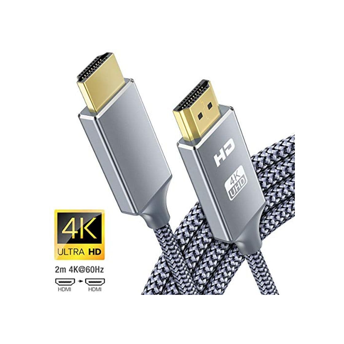 Electronic 4K Cable HDMI 2 metros