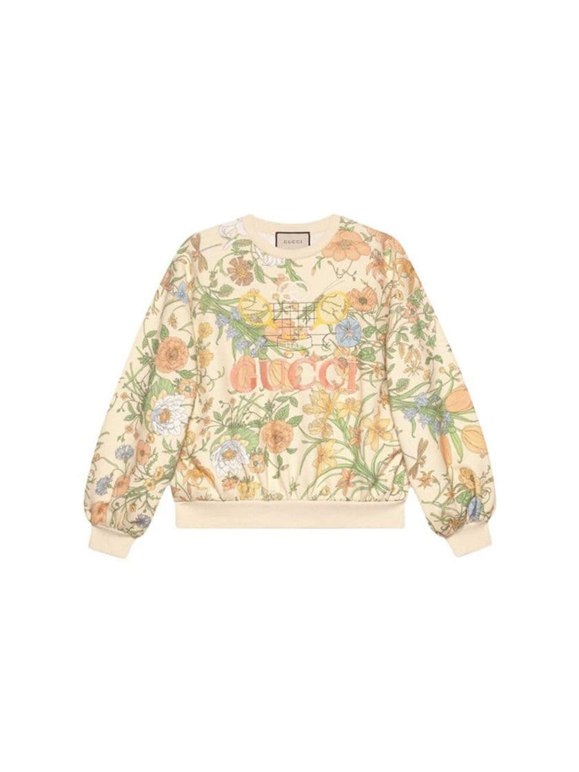 Product Gucci Oversize Sweatshirt With Flora Print