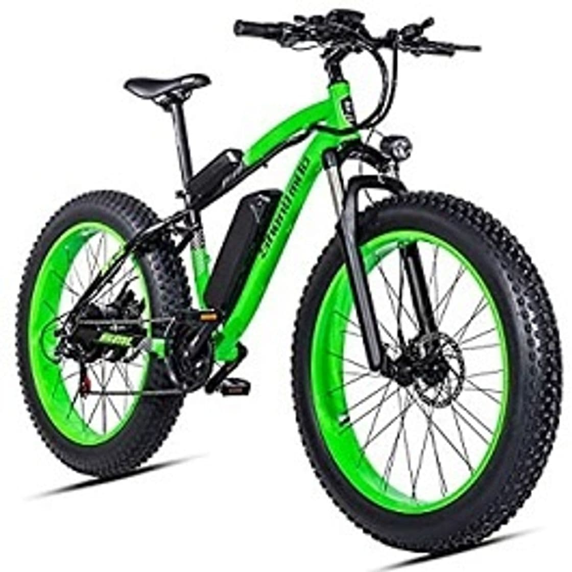 Product Ridgeyard 26" 7 Velocidad fat bike bicicleta de montaña Cruiser bike Bicicleta