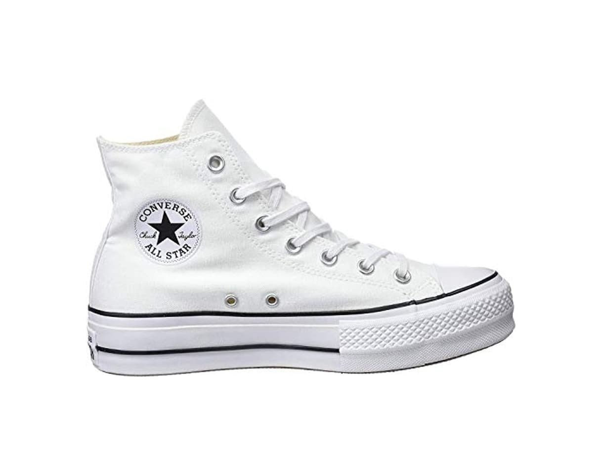 Fashion Converse Altos Zapatos de Mujer Zapatillas de Deporte de La Plataforma 560846C