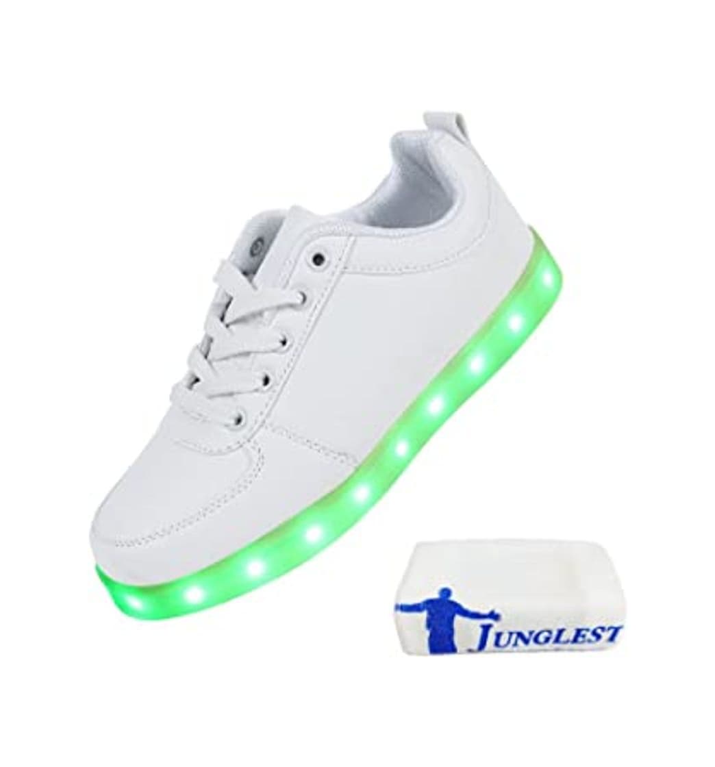 Product Presente:pequeña Toalla) Negro 36 EU de Sneakers Light Luz Flashing Zapatos Deportivos