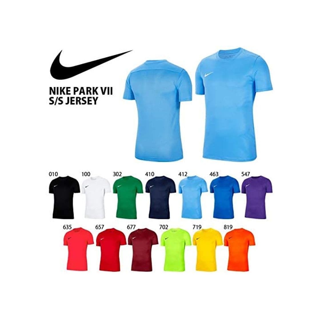 Producto Nike M Nk Dry Park VII JSY SS Camiseta de Manga Corta