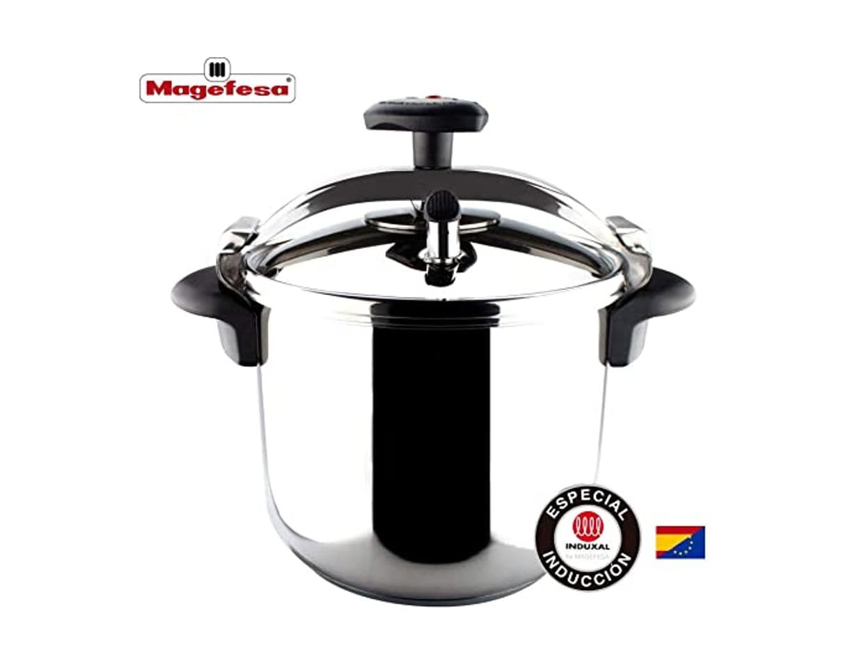 Producto MAGEFESA Star Olla a presión rápida, fácil Uso, Acero Inoxidable 18/10, Apta