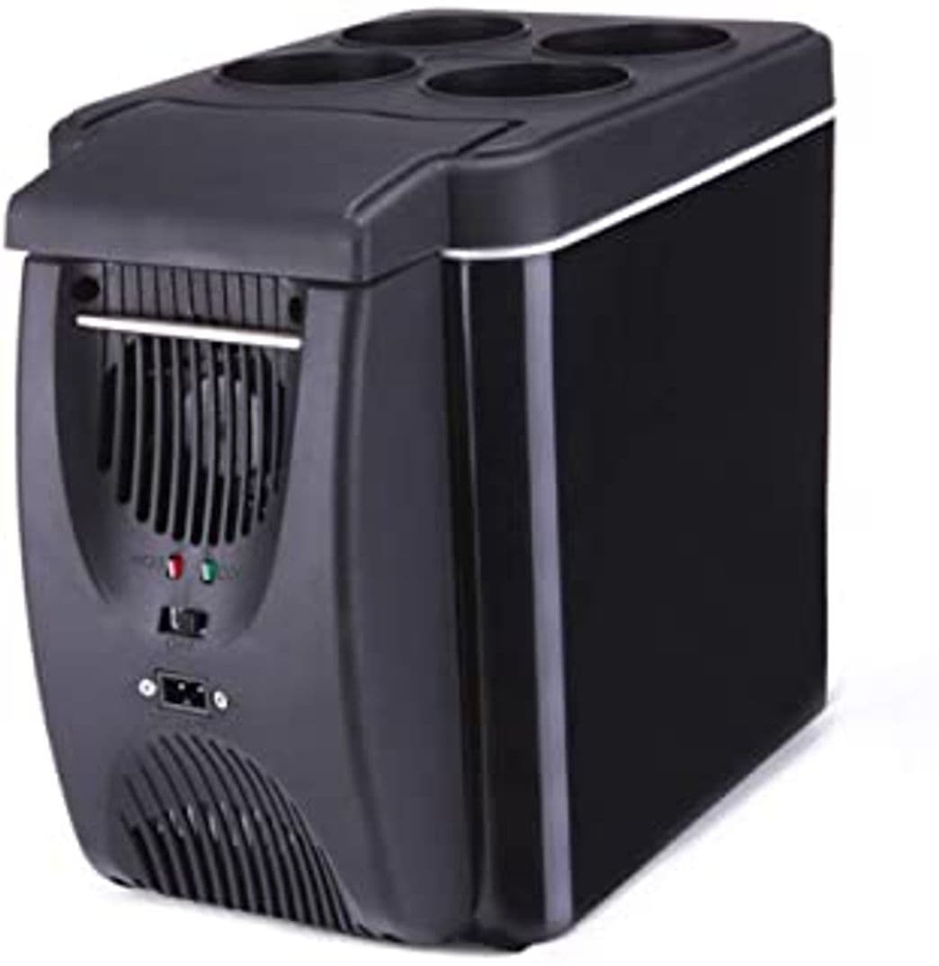 Producto LVYE1 AUTO Mini Refrigerador 2 En 1 Latas De Coche Enfriador De Cerveza 6L Calentador De Escritorio Portátil Eléctrico Geladeira Cars Home Camping