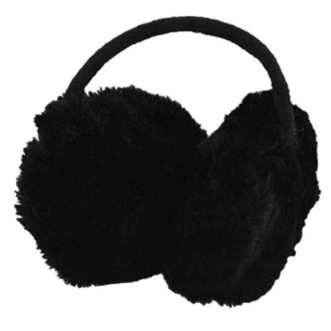 Producto DealMux Orelha Regalos Preto de pelúcia macia Earmuffs aquecedores de Inverno