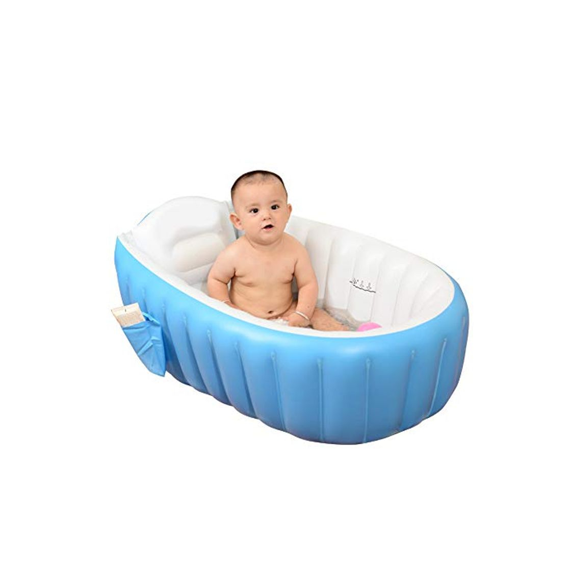 Producto SELUXU Baby Inflable bañera Mini Piscina no Deslizante Plegable de Viaje de