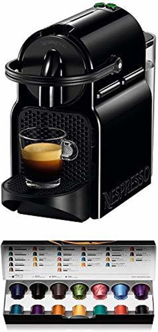 Home Nespresso De'Longhi Inissia EN80.B - Cafetera monodosis de cápsulas Nespresso