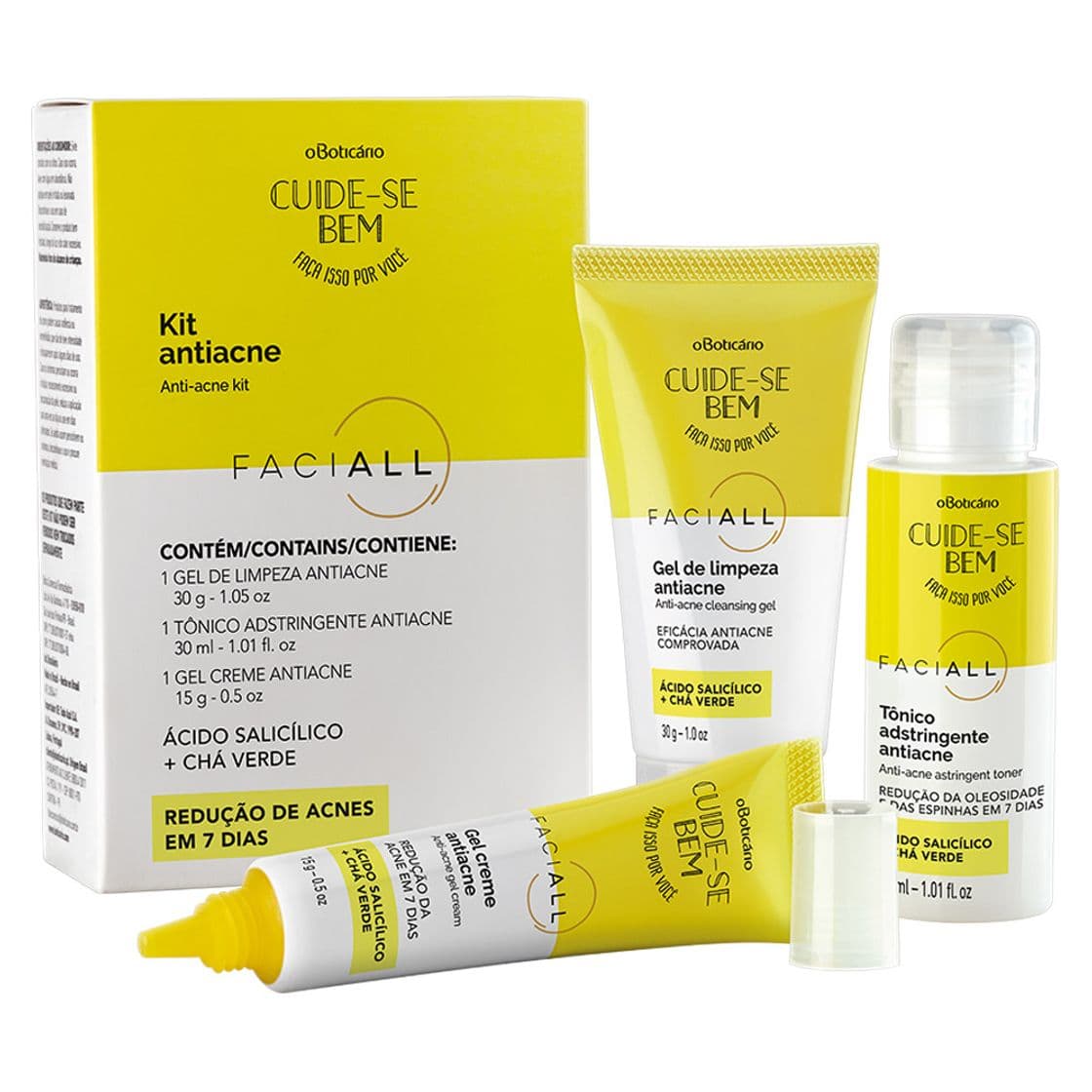 Fashion Kit Cuide-se Bem Faciall Antiacne - O Boticário