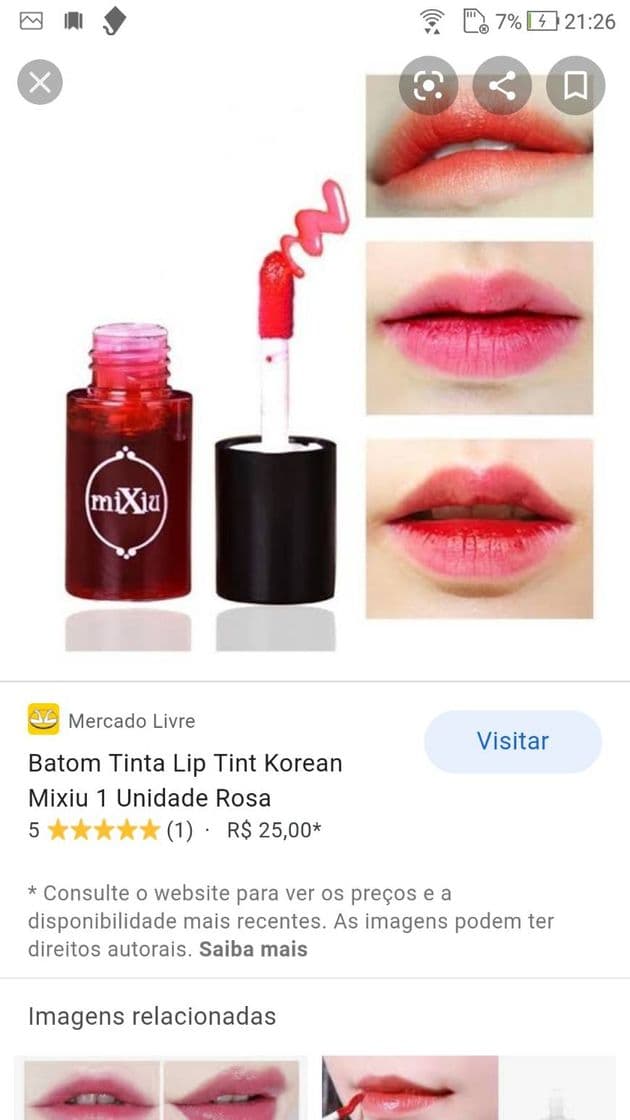 Moda Lip lint Boca princesinha!😁 Amo! 