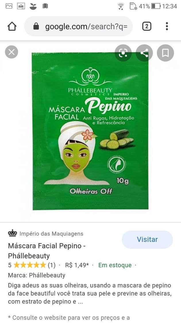 Fashion Máscara de pepino skin care