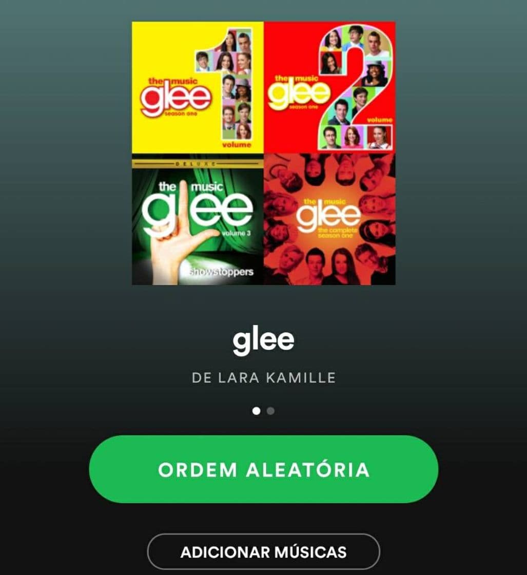 Fashion  glee - trilha sonora da série Glee