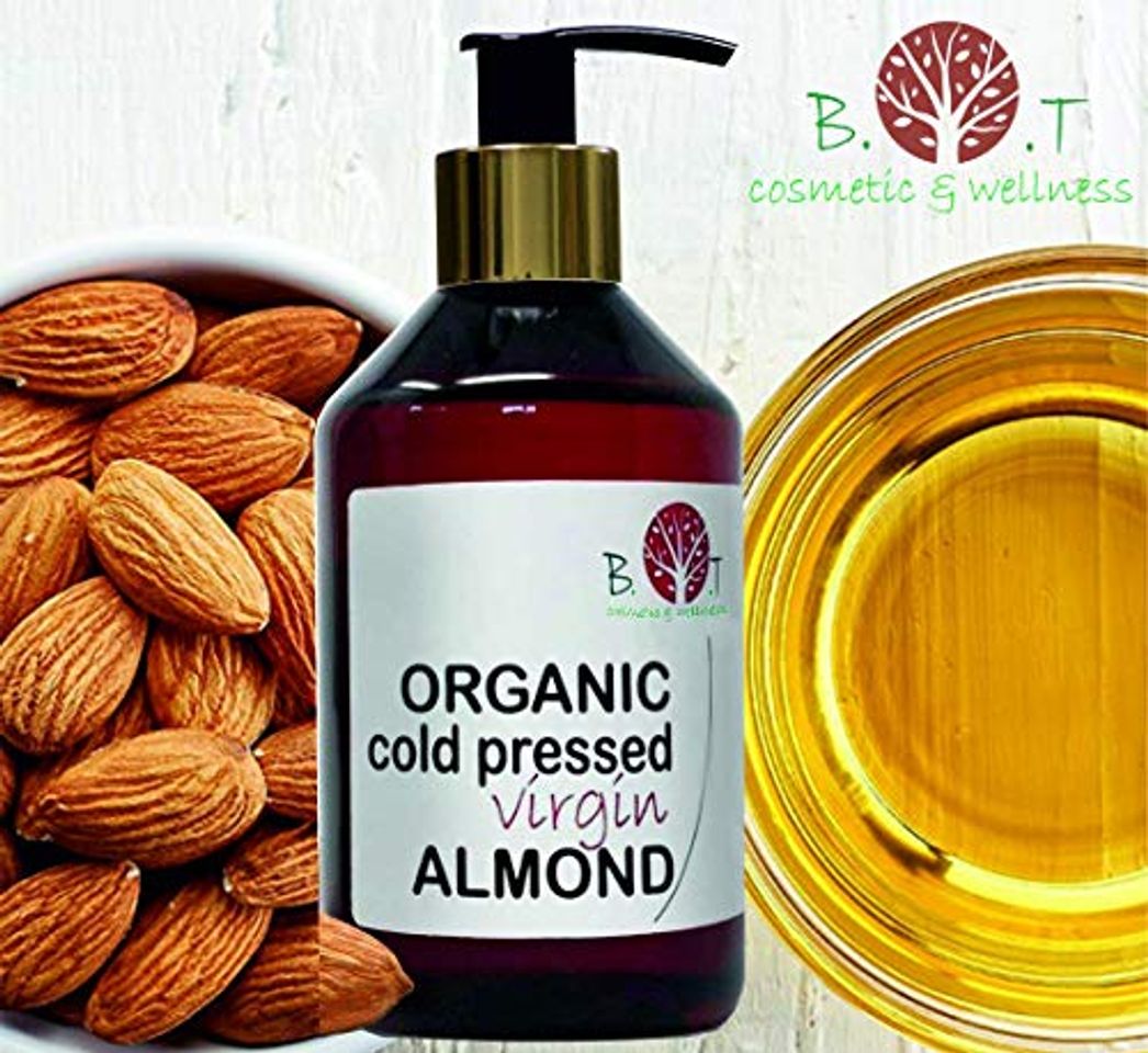 Producto Aceite de Almendras Ecológico Prensado en Frío 100% Puro 500 ml