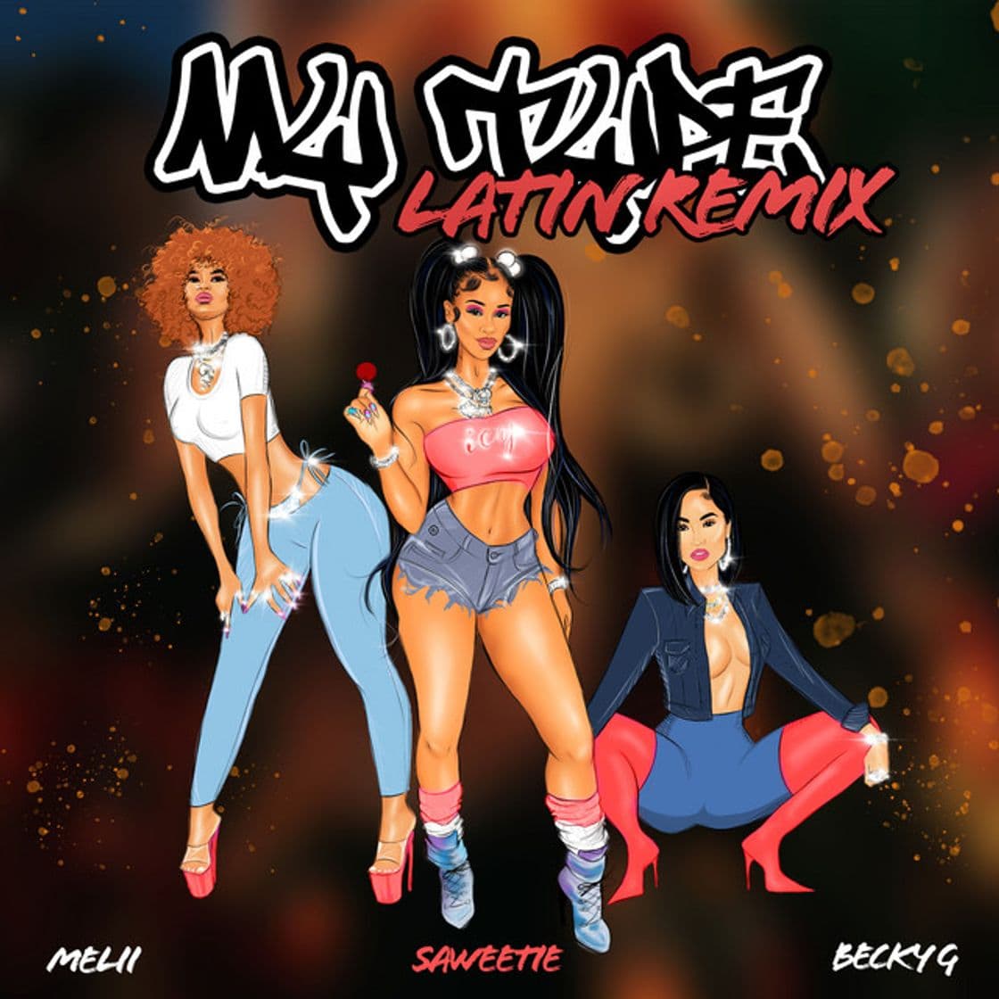 Music My Type (feat. Becky G & Melii) - Latin Remix