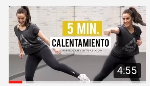 Moda Calentamiento 5 minutos❤️