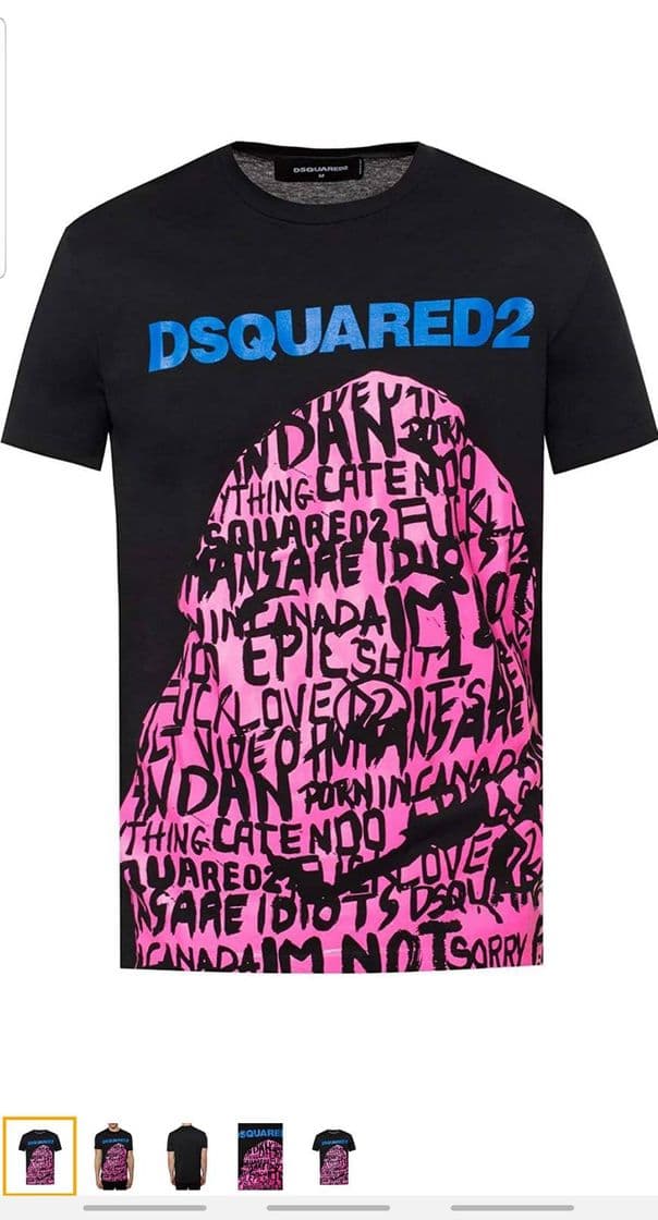 Fashion Dsquared2 Camiseta Hombre Nero

